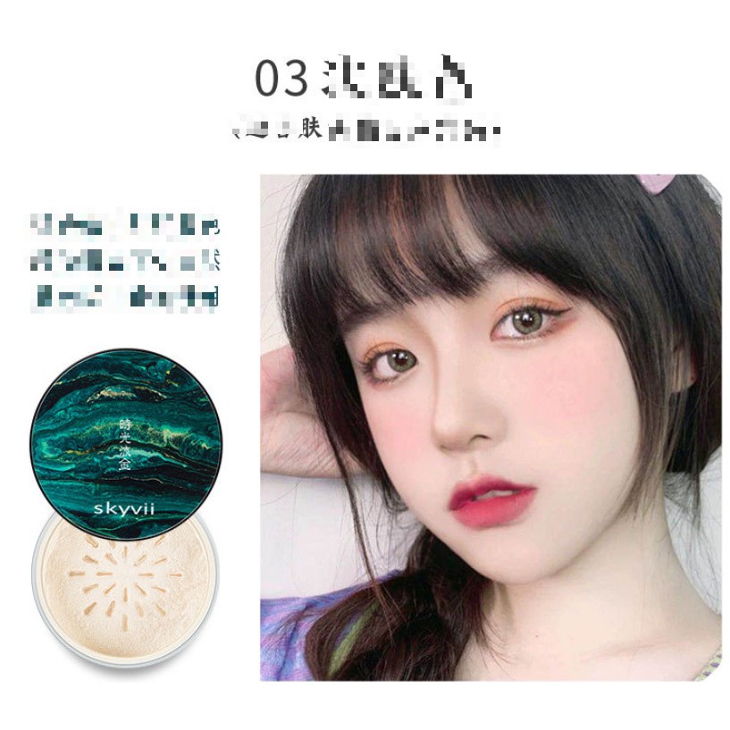 ☘️ Bột Phấn Phủ LỤC BẢO SKIVII 5007 makeup powder nội địa chính hãng mịn da kiềm dầu che phủ tốt | BigBuy360 - bigbuy360.vn