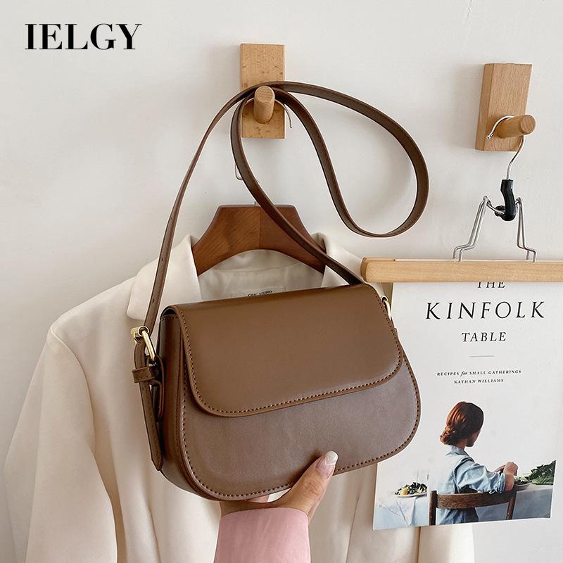 Túi đeo chéo màu sắc cổ điển dành cho nữ