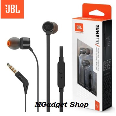 Tai Nghe Nhét Tai Jbl Tune 110 T110 1 Năm Chất Lượng Cao