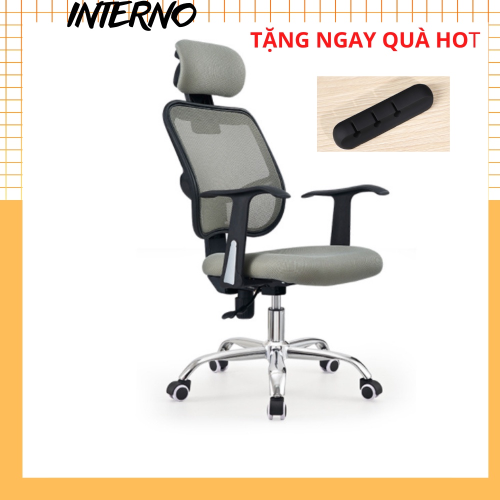 Ghế lưới xoay văn phòng ngả lưng HF188- Ghế game thư giãn cao cấp