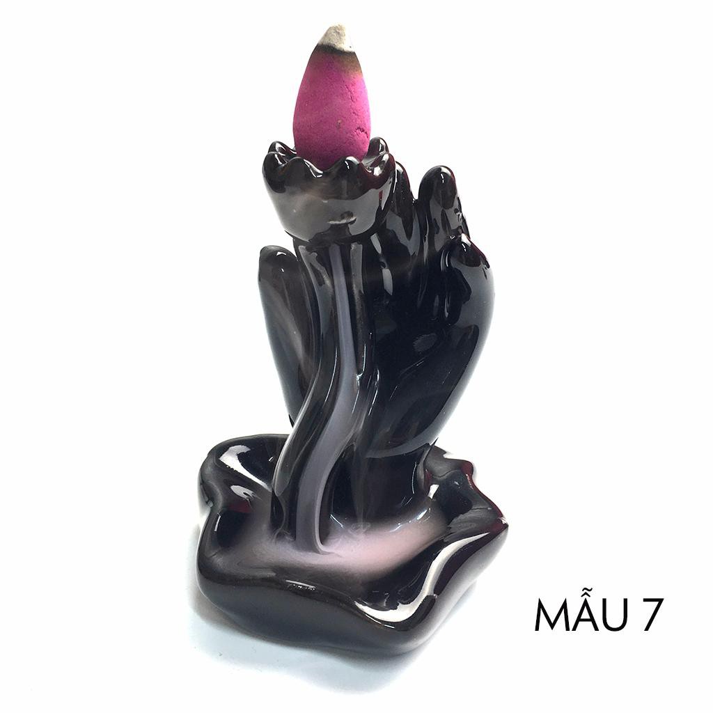 Thác Khói Trầm Hương Thác Trầm Khói Ngược Cao Cấp tặng 5 nụ trầm hương | BigBuy360 - bigbuy360.vn