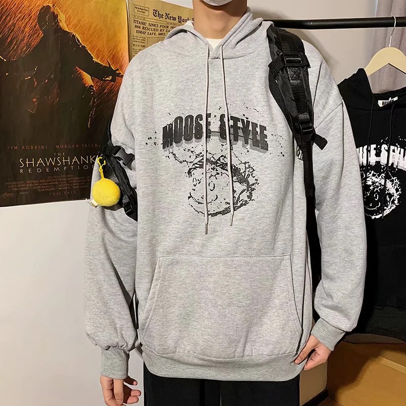 Áo hoodie thiết kế tay dài M-2Xl phong cách năng động cho nam | BigBuy360 - bigbuy360.vn