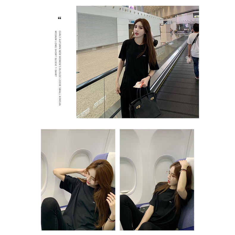 KOREAN STYLE Áo Thun Nữ Ngắn Tay Phong Cách Hàn Quốc