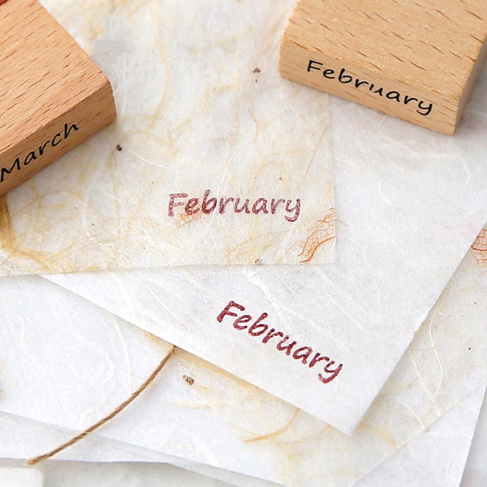 Set 30 miếng giấy kraft in họa tiết hoa phong cách vintage dùng trang trí sổ tay/ đồ thủ công