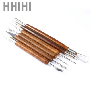 Hhihi 6x Khắc Đất Sét Điêu Khắc Khắc Dụng Cụ Gốm Polymer Mô Hình DIY Điêu Khắc