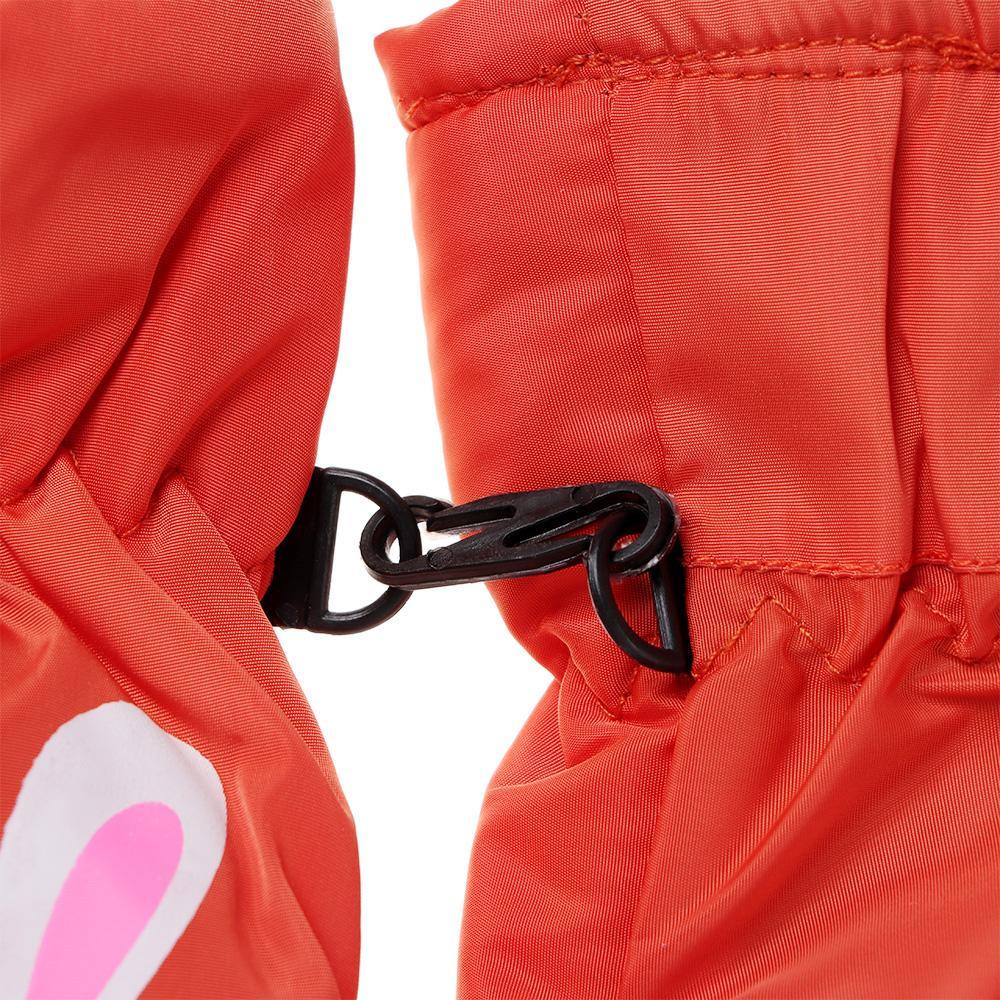 MIH Găng Tay Trượt Tuyết Chống Trượt Dày Dặn Ấm Áp Họa Tiết Thỏ Hoạt