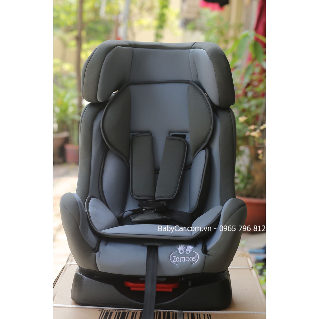 Ghế ngồi ô tô cho bé Zaracos Aroma 7196 - Grey