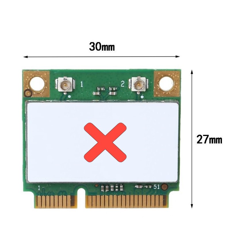 Card WIFI Intel AC cho các dòng máy Micro/Mini/Miny/ITX/PC - 7260/7265/8260/8265/9260 (M.2/NGFF/2230 - PCIe)