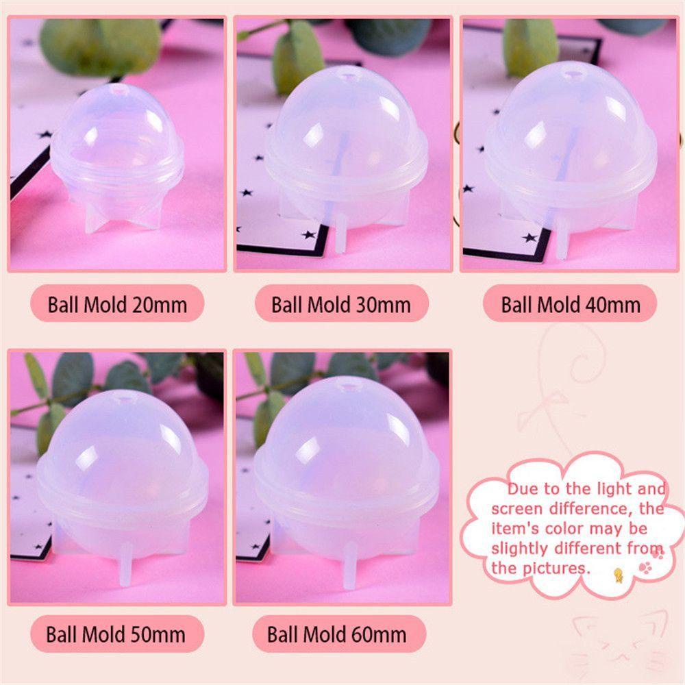 Khuôn Silicone 5 Kích Cỡ Làm Nhựa Resin DIY