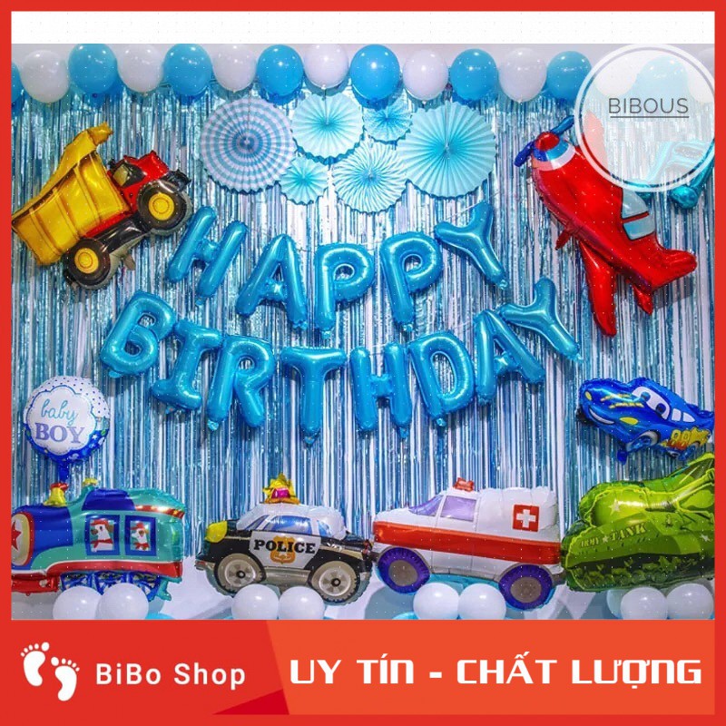 SET TRANG TRÍ SINH NHẬT BÉ TRAI TRỌN GÓI-BÓNG BAY Ô TÔ GIÁ RẺ-TỔ CHỨC SINH NHẬT TẠI NHÀ-BÓNG BAY GIÁ SỈ-BÓNG XE Ô TÔ