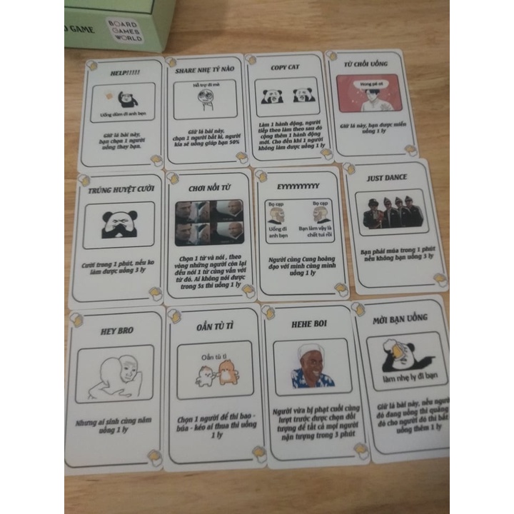 TRÒ CHƠI VUI NHỘN - NHẬU TỚI LUÔN - DRINKING GAME