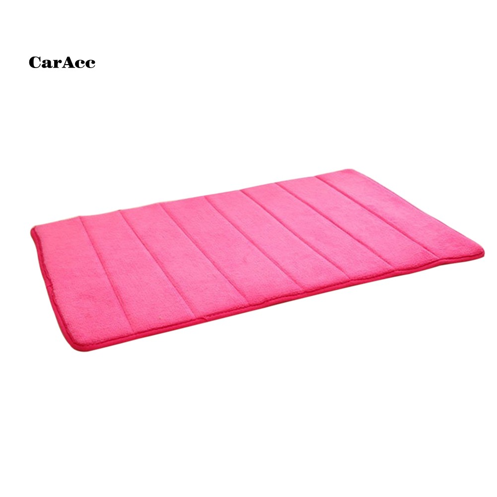 CARA_Thick Memory Foam Spa Bathroom Shower Mat Carpet Non-slip Rug Non-slip Floormat
