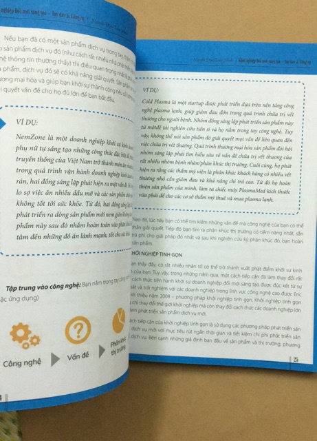 Sách - khởi nghiệp đổi mới sáng tạo tư duy và công cụ