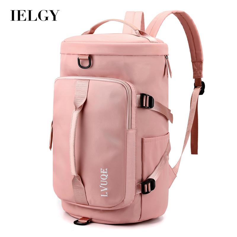 Balo thể thao IELGY bằng vải oxford chống thấm nước sức chứa lớn dành cho nữ