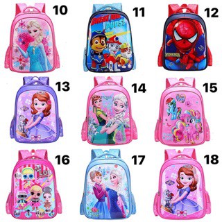 [HCM] Ba lô chống gù lưng cho bé, nhiều hình, chất đẹp (18 mẫu)