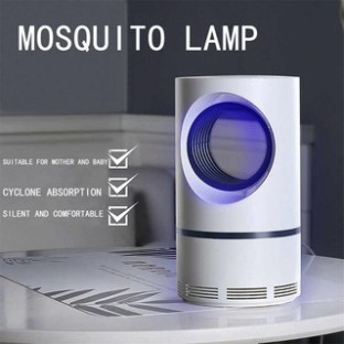 Đèn bắt muỗi thông minh FREESHIP  Máy bắt muỗi hình trụ bằng cơ học, an toàn, tiết kiệm điện kết hợp đèn ngủ