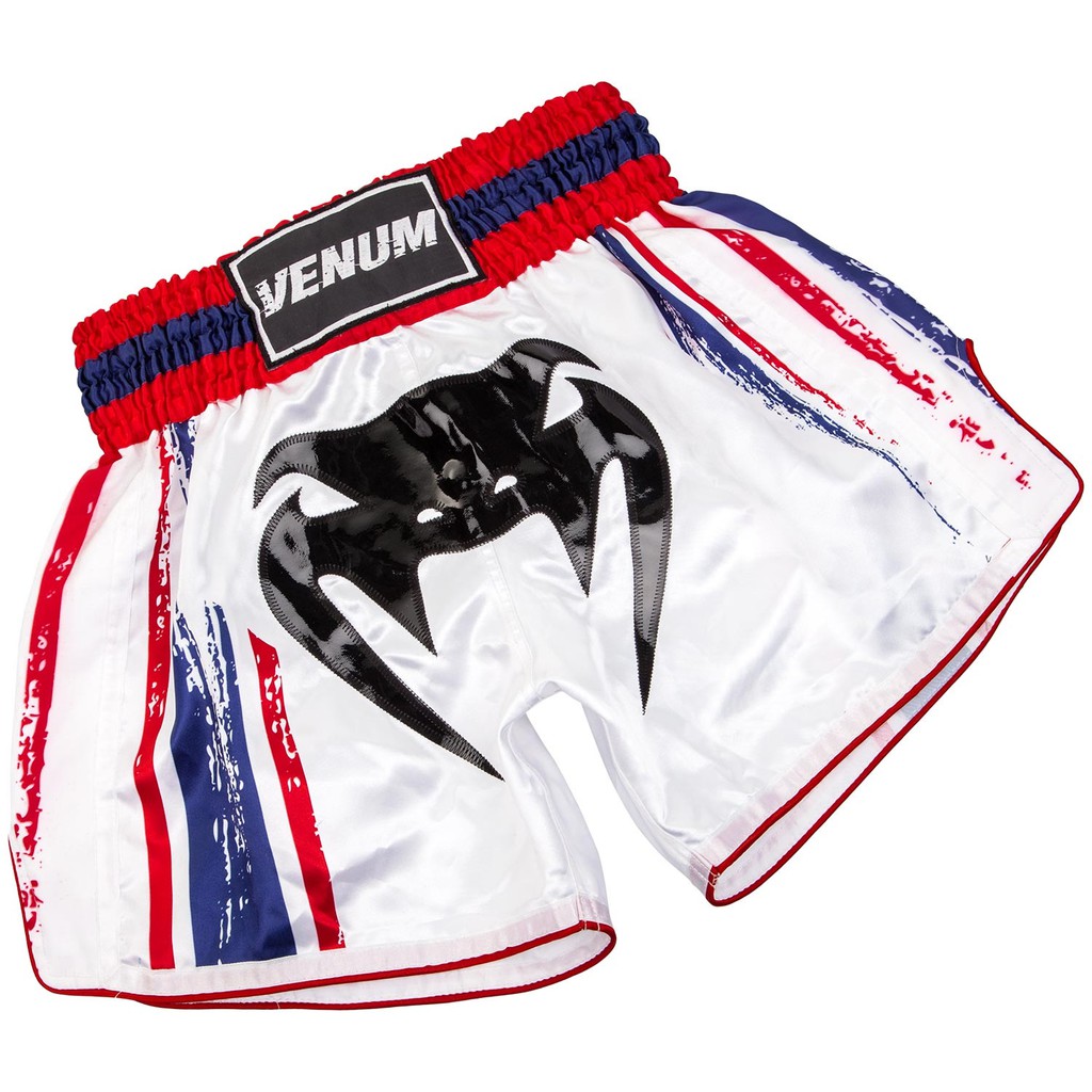 Quần Muay Thai Venum BangKok Spirit - White