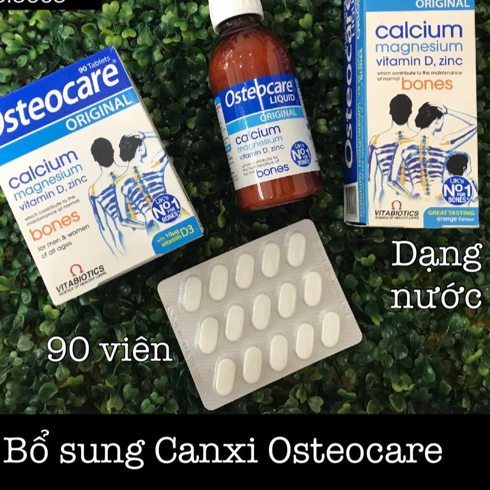 Calcium Osteocare - Anh [ dạng nước - dạng viên]