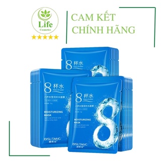 Mặt Nạ Giấy Cấp Nước 8 Cup Water - Mặt Nạ Cấp Ẩm Dưỡng Trắng Da Nội Địa Trung Life Cosmetics