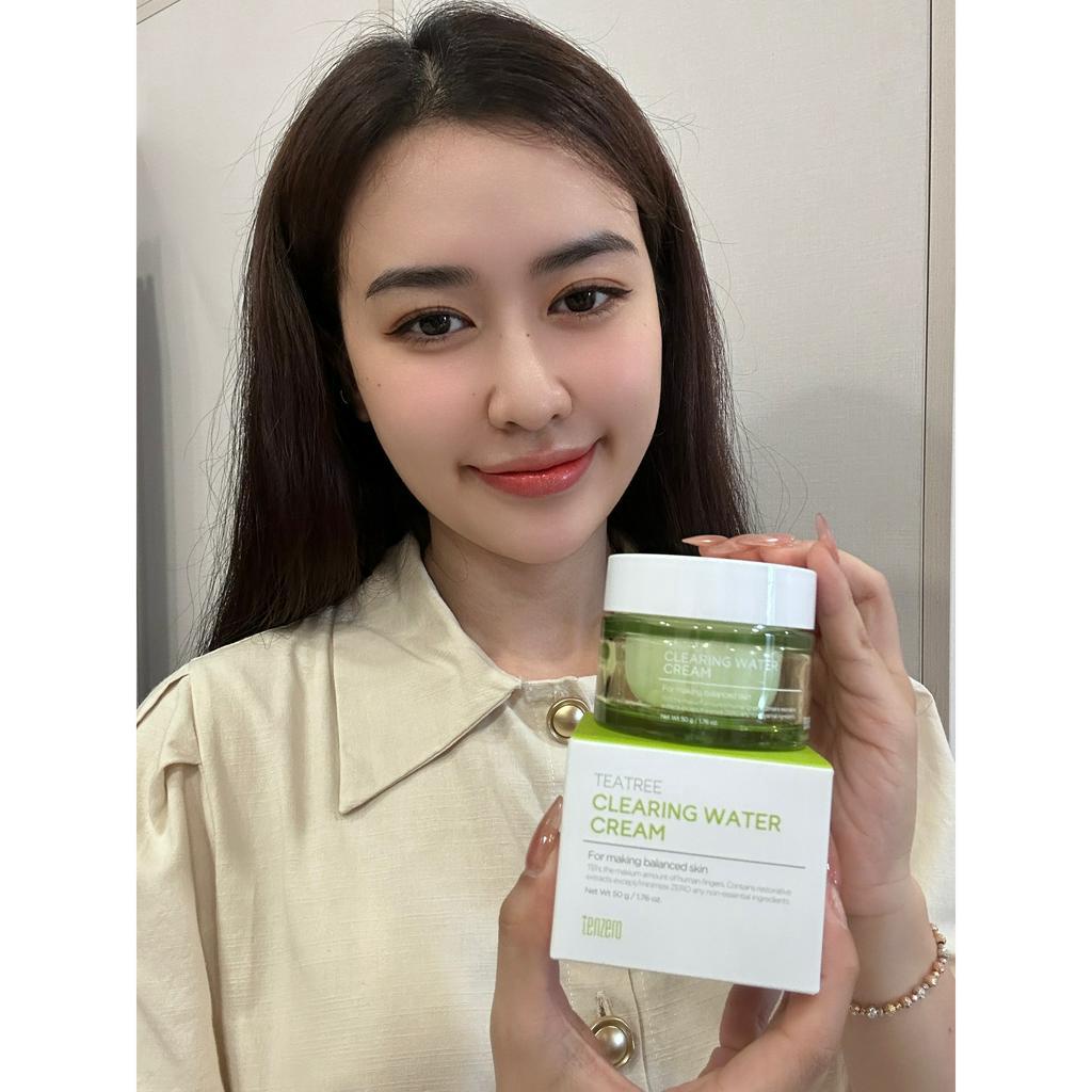 Kem Dưỡng Ẩm, Cấp Nước Tràm Trà Tenzero Teatree Clearing Water Cream 50g