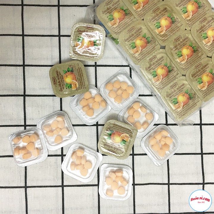 1 Vỉ 24 hộp Kẹo C Vị Cam Trái Tim Thái – Vé về tuổi thơ - 00004 | BigBuy360 - bigbuy360.vn