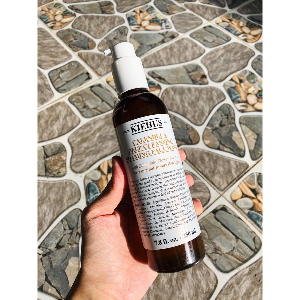 [SIZE 75ML -230ML ] SỮA RỬA MẶT HOA CÚC KIEHLS CALENDULA DEEP CLEANSING FOAMING FACE WASH