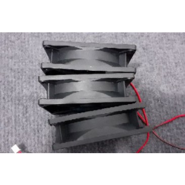 Quạt tản nhiệt  12V, 24VDC 8x8x2,5 cm dùng trong kich, thông gió