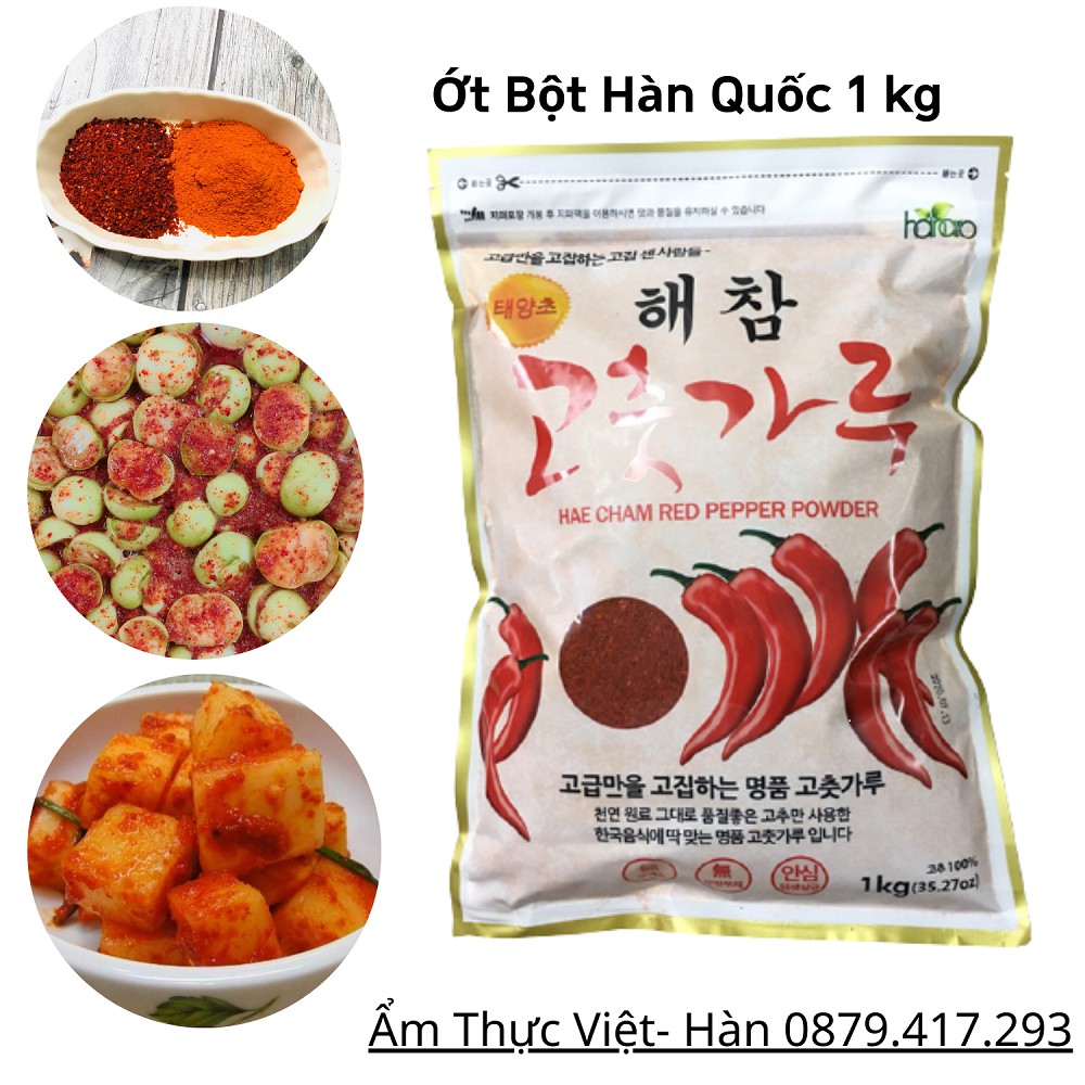 1Kg Ớt Bột Làm Kim Chi HAECHAM red Loại Thượng Hạng