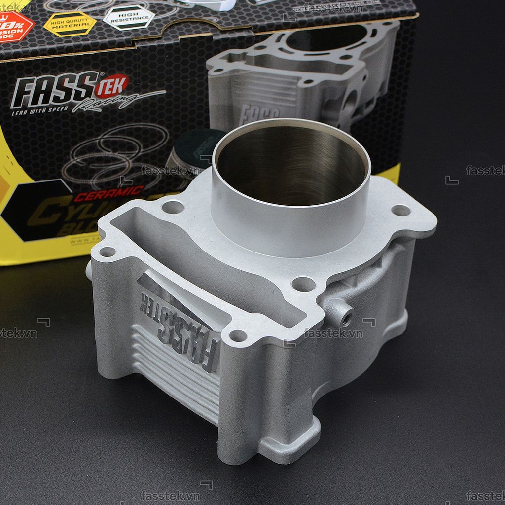Bộ nòng kính trái nén Fasstek Racing 65mm V2 cho Exciter (THẾ HỆ MỚI)