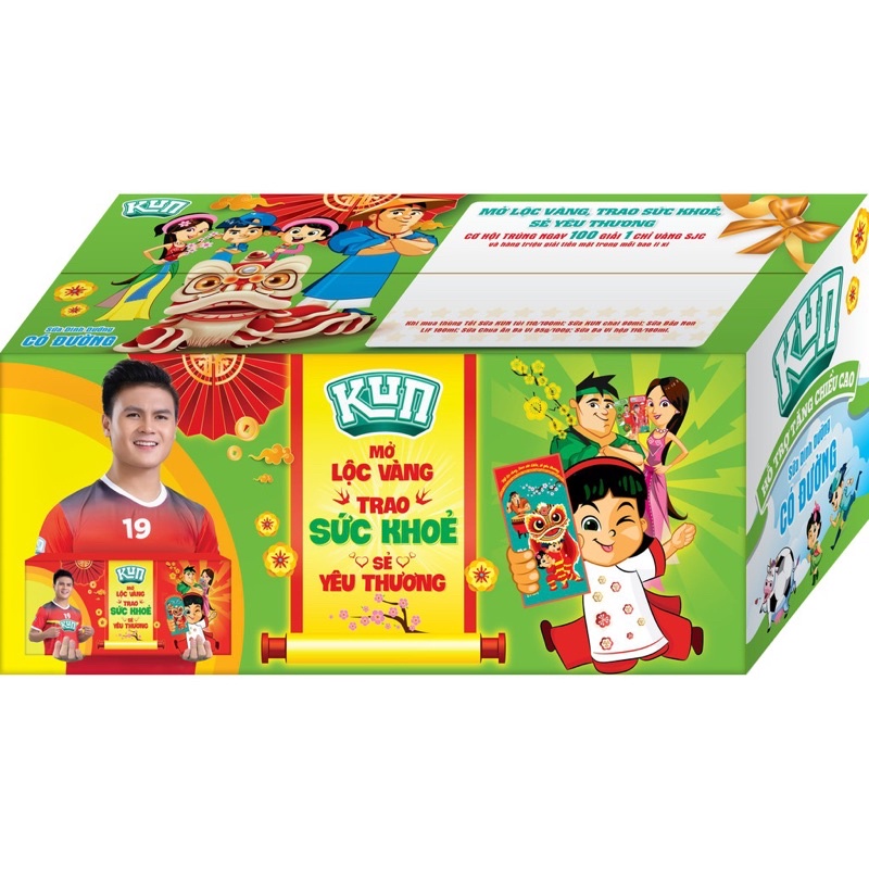 Thùng 24 túi Kun 110ml (các hương vị)