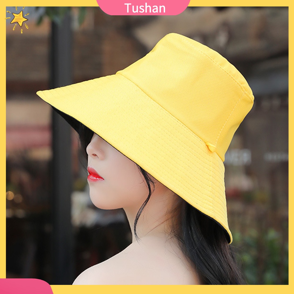 Mũ Bucket Nữ   Mặt Chống Tia Uv Thời Trang