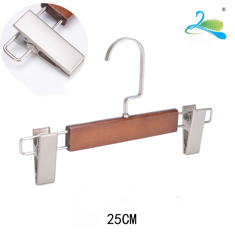 Móc kẹp gỗ treo quần áo trẻ em 25cm (1 móc)