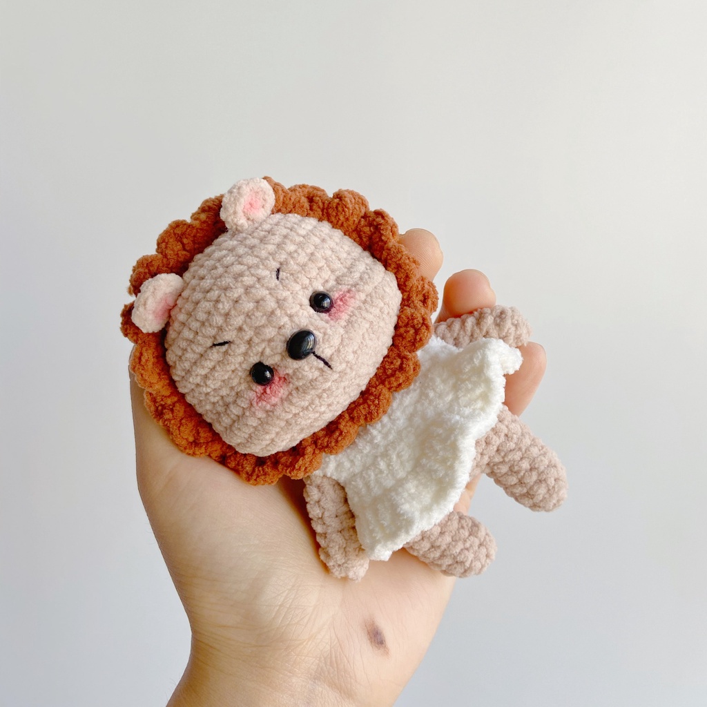 [Công Thức] 🦁 Chart Tiếng Việt chú Sư Tử siêu đáng yêu 🦁 - Yêu Handmade