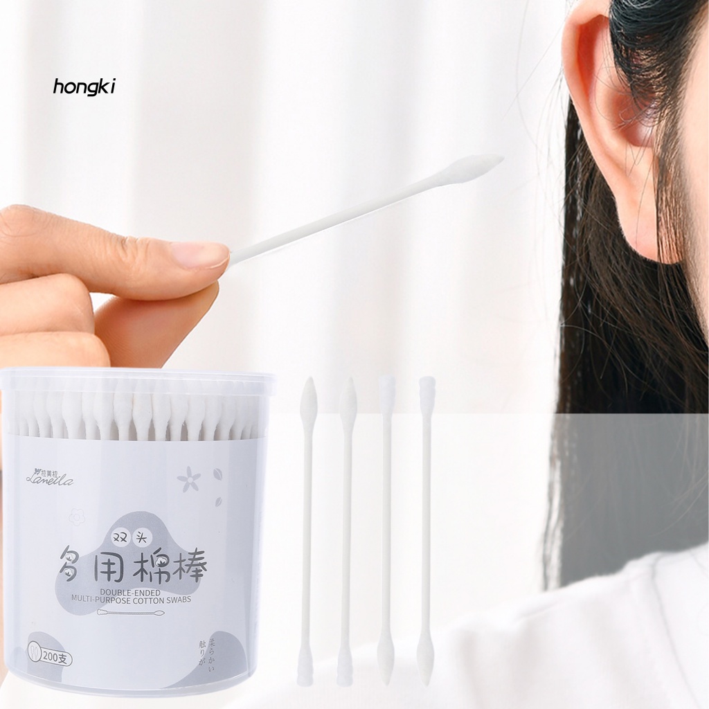 Hộp Tăm Bông Trang Điểm Hai Đầu Tiện Dụng