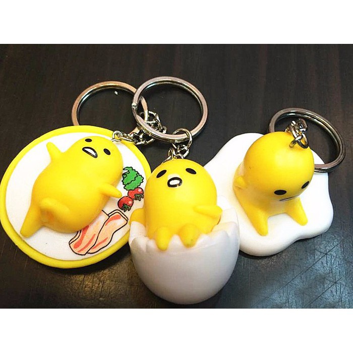 Móc khóa trứng lười biếng gudetama