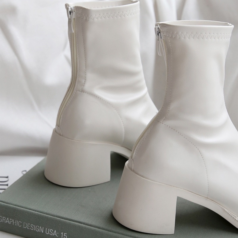 [Sẵn] Giày Boots Cao Gót Siêu Chất Mẫu Mới ( Size 35 - 39 ) B08