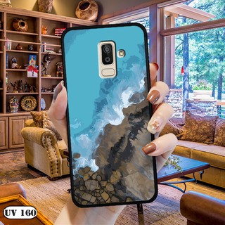 Ốp lưng nhám Samsung Galaxy J8 - in hình