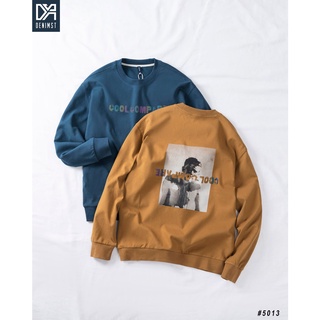 Áo nỉ nam cool denimst 5013 chất liệu nỉ nhung, dáng suông