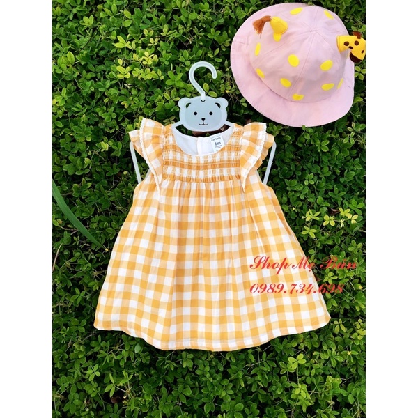 Váy cánh tiên xuất dư xịn hãng carter’s, váy babydool cho bé 4-13kg