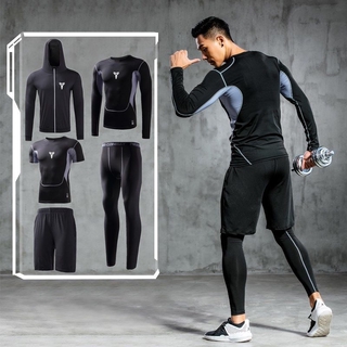 Bộ 5 món đồ nam dùng bơi lội thể thao chạy bộ tập thể dục