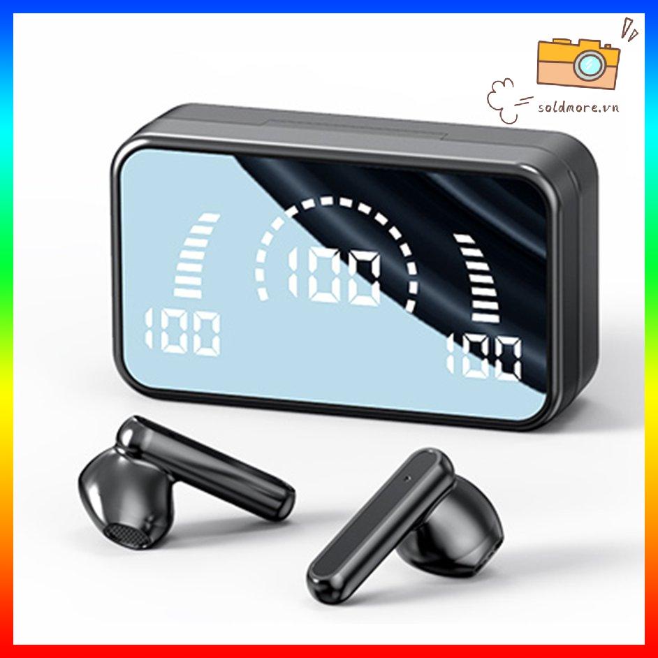 [SOE] S20 Mirror Wireless Headset 5.2 Mini Binaural Invisible In-ear Long Standby