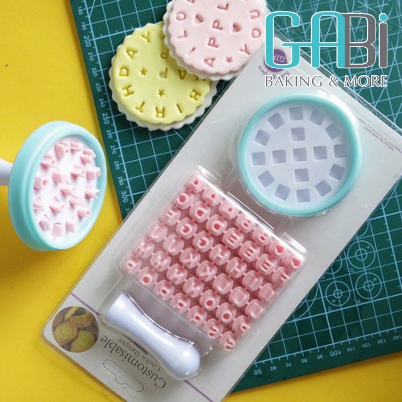 Bộ đóng dấu cookie bảng chữ cái