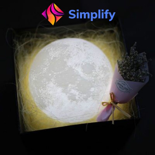 Đèn để bàn phòng ngủ led hình mặt trăng siêu đẹp và cute S10 – shop SIMPLIFY