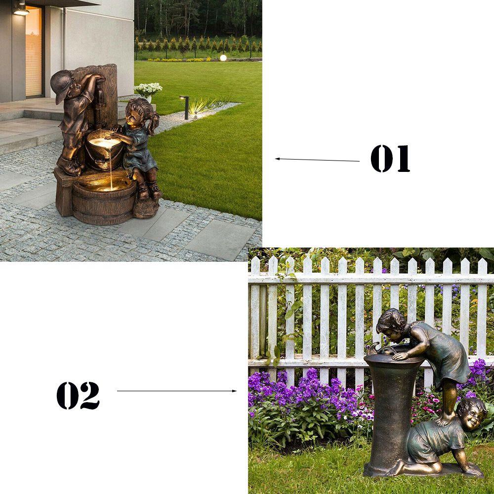 SUSANS Mô Hình Tượng Nhỏ Trang Trí Sân Vườn