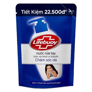 Nước Rửa Tay Lifebuoy Chăm Sóc Da Túi 400g