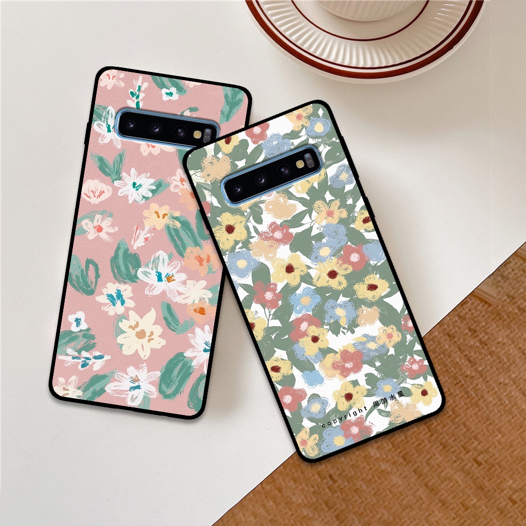 Ốp lưng Samsung S10 - S10E - S10 PLUS - S10 5G hình hoa vintage cao cấp - BỀN ĐẸP GIÁ RẺ