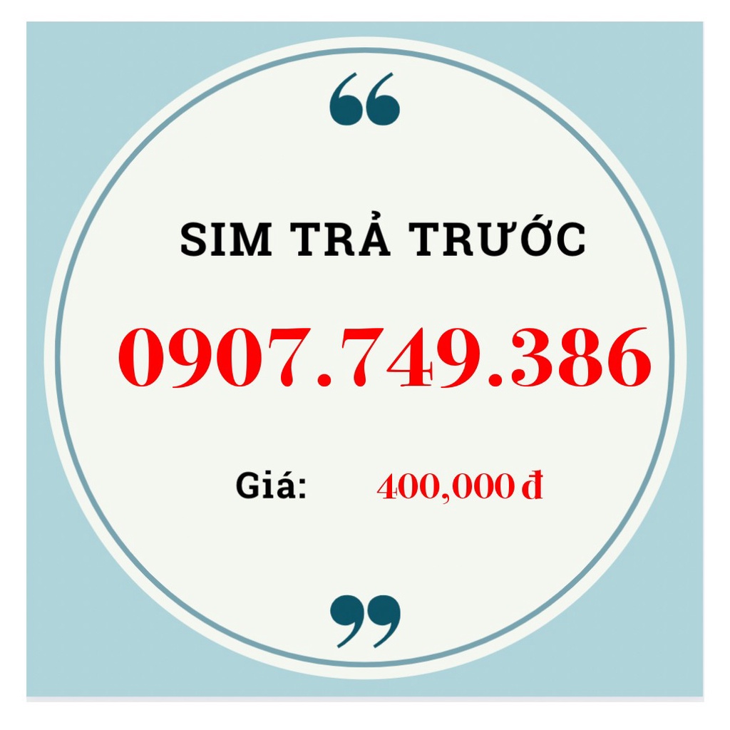 SIM MOBI 4G RẺ ĐẸP - 0907.749.386- STT23