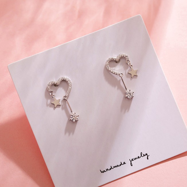 [Freeship] Khuyên Tai Bạc Sweetee Earring E001 - Giá 1 Chiếc