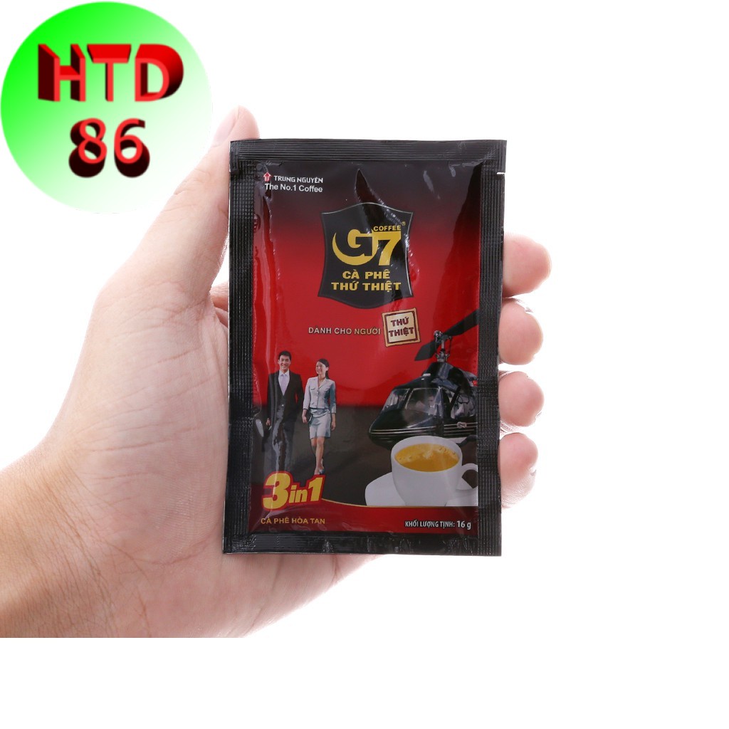 Cafe G7 bịch 50 gói / cà phê trung nguyên G7
