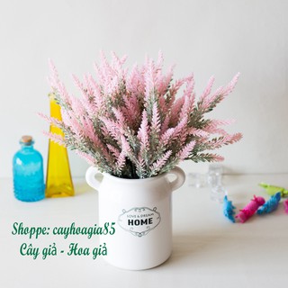 Hoa giả - hoa Oải Hương cành cao 37cm